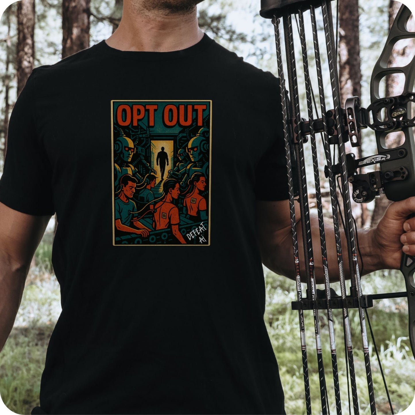 Opt Out Unisex Graphic Tee