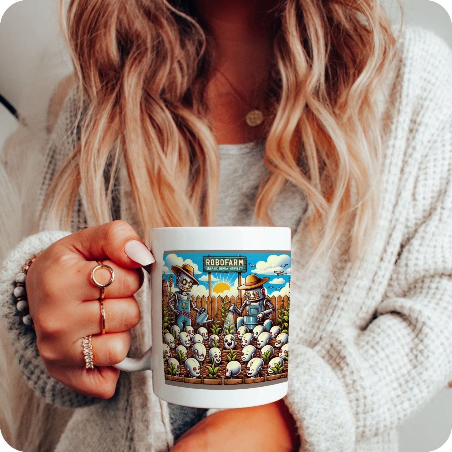 Robofarm Ceramic Coffee Mug