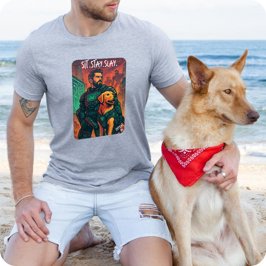 Sit. Stay. Slay. Unisex Graphic Tee