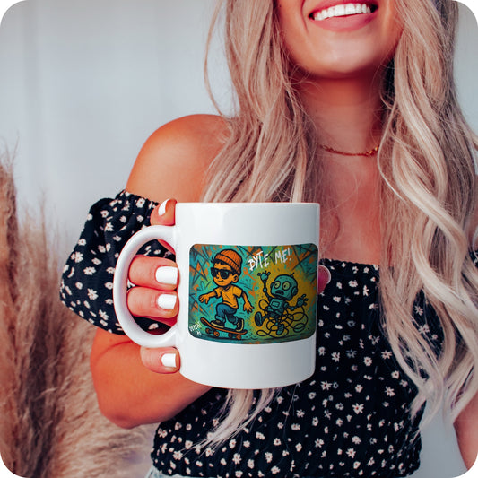Byte Me Ceramic Coffee Mug