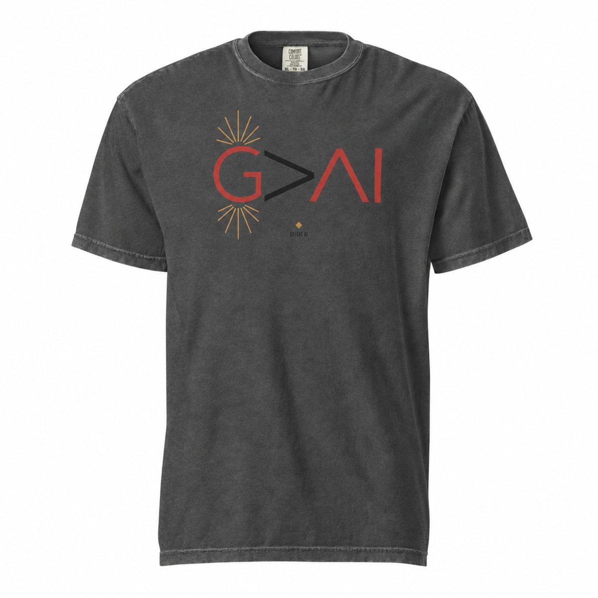 G>AI Pepper distressed Comfort Colors T-shirt